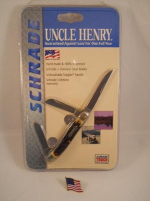 Schrade Uncle Henry 897UHCP USA Mint