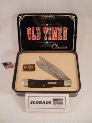 Schrade Old Timer Classic OTC96 USA Mint