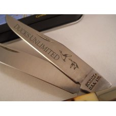 Schrade Ducks Unlimited Trapper USA Mint