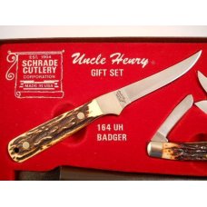 Schrade Uncle Henry SGS-2 Gift Set USA Mint