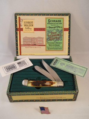 Schrade Cigar Box Classic USA Mint