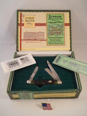 Schrade Cigar Box Classic USA Mint