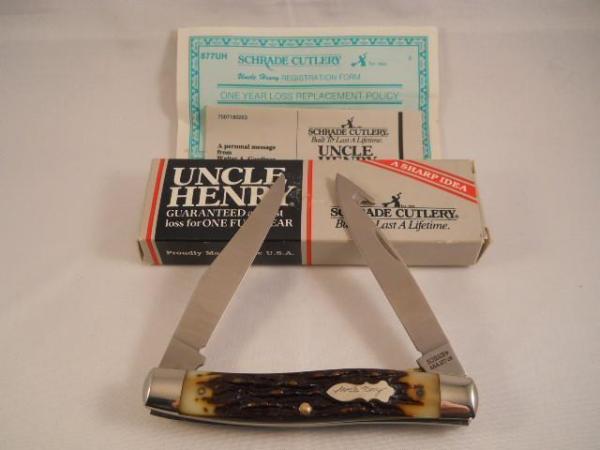 Schrade Uncle Henry 877UH USA Mint