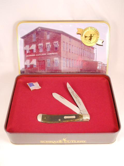 Schrade Heritage Trapper USA Mint Schrade Heritage Trapper USA Mint