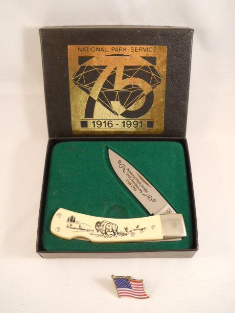 Schrade National Parks Service 75th Anniversary USA Mint