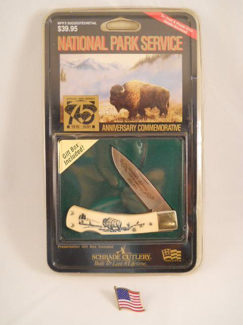 Schrade National Parks Service 75th Anniversary USA Mint Schrade National Parks Service 75th Anniversary USA Mint