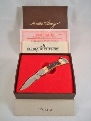 Schrade Uncle Henry LB2 USA  Mint