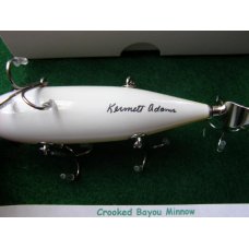 Mint in Box Kermett Adams Fishing Lure-Great Lure all signed, catch fish