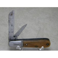 Schrade Cut. Co. Walden NY Bone 2 Blade Barlow Knife c.1904-1946 Schrade Cut. Co. Walden NY Bone 2 Blade Barlow Knife c.1904-1946