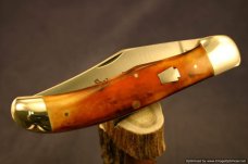 Schatt & Morgan #44 Folding Hunter Burnt Orange Bone Short Run 1 of 50. #602-612 Schatt & Morgan #44 Folding Hunter Burnt Orange Bone Short Run 1 of 50. #602-612