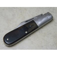 KA-BAR Saw Cut Bone 2 Blade Barlow Knife c.1923-1950 KA-BAR Saw Cut Bone 2 Blade Barlow Knife c.1923-1950