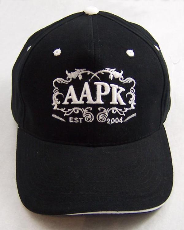 Black Colored All About Pocket Knives Hat  With  White Accents