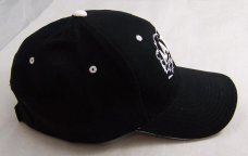 Black Colored All About Pocket Knives Hat  With  White Accents