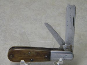 Case Tested XX 1920-1940 Genuine Green Bone 62009R 2 Blade Razor Barlow Knife