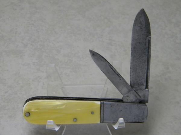 Shapleigh HDW. Co. St. Louis MO Cracked Ice 2 Blade Barlow Knife Shapleigh HDW. Co. St. Louis MO Cracked Ice 2 Blade Barlow Knife