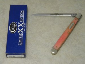 Case XX USA 2011 Watermelon Bone 6100 SS Limited Edition Melon Tester Knife in Box