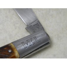 IXL George Wostenholm Sheffield England Saw Cut Bone 1 Blade Barlow Knife