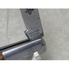 A. Rosenthal Windhoek Solingen Germany Wood 1 Blade Barlow Knife A. Rosenthal Windhoek Solingen Germany Wood 1 Blade Barlow Knife