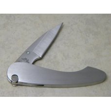 Rigid RG-4 Surgical Steel Japan Plain Edge Metal & Abalone Locking Blade Thumb Stud Knife in Box Rigid RG-4 Surgical Steel Japan Plain Edge Metal & Abalone Locking Blade Thumb Stud Knife in Box