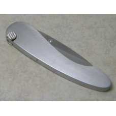 Rigid RG-4 Surgical Steel Japan Plain Edge Metal & Abalone Locking Blade Thumb Stud Knife in Box Rigid RG-4 Surgical Steel Japan Plain Edge Metal & Abalone Locking Blade Thumb Stud Knife in Box