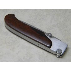 Rigid RG-5 Surgical Steel Japan Plain Edge Wood & Metal Locking Blade Thumb Stud Knife in Box Rigid RG-5 Surgical Steel Japan Plain Edge Wood & Metal Locking Blade Thumb Stud Knife in Box