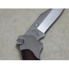 Rigid RG-7 Surgical Steel Japan Plain Edge Wood & Metal Locking Blade Thumb Stud Knife in Box Rigid RG-7 Surgical Steel Japan Plain Edge Wood & Metal Locking Blade Thumb Stud Knife in Box