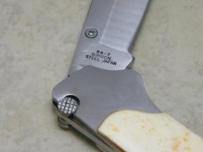 Rigid RG-7 Surgical Steel Japan Plain Edge Bone & Metal Large Locking Blade Thumb Stud Knife in Box Rigid RG-7 Surgical Steel Japan Plain Edge Bone & Metal Large Locking Blade Thumb Stud Knife in Box