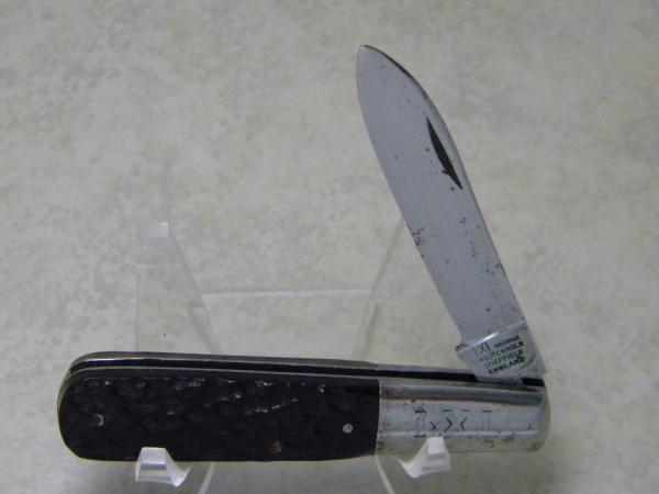 IXL George Wostenholm Sheffield England Jigged Bone 1 Blade Barlow Knife IXL George Wostenholm Sheffield England Jigged Bone 1 Blade Barlow Knife