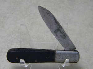Imperial R Co. Germany Wood 1 Blade Barlow Knife c.1800's