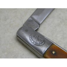 Boker Made in USA Saw Cut Bone Model 493 2 Blade Barlow Knife c.1950's *Rare Boker Barlow* Boker Made in USA Saw Cut Bone Model 493 2 Blade Barlow Knife c.1950's *Rare Boker Barlow*