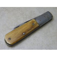 Belknap Louisville KY 5721 Saw Cut Bone 2 Blade Barlow Knife "John Primble" Belknap Louisville KY 5721 Saw Cut Bone 2 Blade Barlow Knife "John Primble"