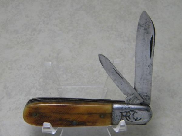 Robeson Cutlery Co. ShurEdge USA RCC Saw Cut Bone Barlow Knife c.1920's or 1930's Robeson Cutlery Co. ShurEdge USA RCC Saw Cut Bone Barlow Knife c.1920's or 1930's