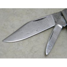 Weske Cutlery Co. Sandusky O. Jigged Bone 2 Blade Barlow Knife c.1940's Weske Cutlery Co. Sandusky O. Jigged Bone 2 Blade Barlow Knife c.1940's