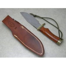 Randall Made Orlando, FLA. Sunburst Briar Stoddard's Sergeant Fixed Blade Sheath Knife c.1990's Randall Made Orlando, FLA. Sunburst Briar Stoddard's Sergeant Fixed Blade Sheath Knife c.1990's
