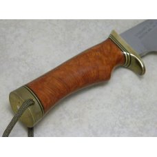 Randall Made Orlando, FLA. Sunburst Briar Stoddard's Sergeant Fixed Blade Sheath Knife c.1990's Randall Made Orlando, FLA. Sunburst Briar Stoddard's Sergeant Fixed Blade Sheath Knife c.1990's