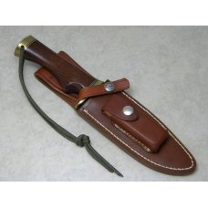 Randall Made Orlando, FLA. Wood Stoddard's Sergeant Fixed Blade Sheath Knife c.1990's Randall Made Orlando, FLA. Wood Stoddard's Sergeant Fixed Blade Sheath Knife c.1990's
