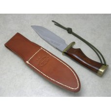Randall Made Orlando, FLA. Wood Stoddard's Sergeant Fixed Blade Sheath Knife c.1990's Randall Made Orlando, FLA. Wood Stoddard's Sergeant Fixed Blade Sheath Knife c.1990's