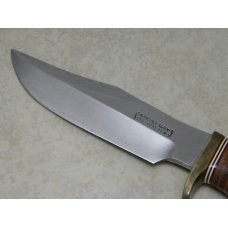 Randall Made Orlando, FLA. Stacked Leather Capt. Chris Stanaback Special Fixed Blade Sheath Knife