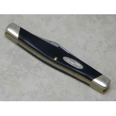 Buck 305 USA (Camillus) Lancer Black Delrin 2 Blade Stockman Knife in Box c.1974-1985 Buck 305 USA (Camillus) Lancer Black Delrin 2 Blade Stockman Knife in Box c.1974-1985