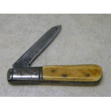EDF&S Ed Furness Genuine Bone Handle 1 Blade Barlow Knife *Rare* c.1800's EDF&S Ed Furness Genuine Bone Handle 1 Blade Barlow Knife *Rare* c.1800's