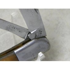 Queen Cutlery Co. USA #22 Saw Cut Bone 2 Blade Barlow Knife C.1930's to 1940's Queen Cutlery Co. USA #22 Saw Cut Bone 2 Blade Barlow Knife C.1930's to 1940's