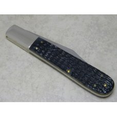 Case XX USA 3 Dot (1997) Limited Edition Dark Black Rogers Bone 6143 SS Daddy Barlow Knife in Box Case XX USA 3 Dot (1997) Limited Edition Dark Black Rogers Bone 6143 SS Daddy Barlow Knife in Box