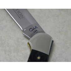 Case XX USA 3 Dot (1997) Limited Edition Dark Black Rogers Bone 61100 SS Saddlehorn Knife in Box