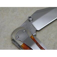 Case Bros Cutlery Co USA Chestnut Bone 61265LC SS Linerlock Folding Hunter Knife in Box c.2003 Case Bros Cutlery Co USA Chestnut Bone 61265LC SS Linerlock Folding Hunter Knife in Box c.2003