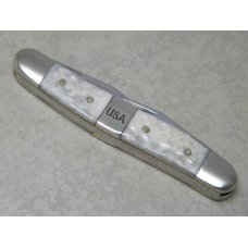 Case XX USA 2011 Natural Bone 9/11 Never Forget Muskrat Knife in Tin Box Case XX USA 2011 Natural Bone 9/11 Never Forget Muskrat Knife in Tin Box