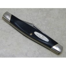Buck 309 USA (Camillus) Black Saw Cut Delrin Companion Stockman Knife in Box c.1974-1985 Buck 309 USA (Camillus) Black Saw Cut Delrin Companion Stockman Knife in Box c.1974-1985