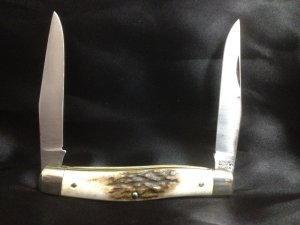 Schrade Walden 787 Muskrat, beautiful American elk, Unused