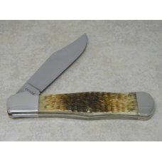 Case XX USA 5 Dot (1995) Butternut Rogers Bone C61050 SS Limited Edition Coke Bottle Knife in Box Case XX USA 5 Dot (1995) Butternut Rogers Bone C61050 SS Limited Edition Coke Bottle Knife in Box