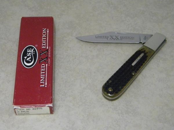 Case XX USA 4 Dot (1996) Green Bone 6143 SS Limited Edition Daddy Barlow Knife in Box Case XX USA 4 Dot (1996) Green Bone 6143 SS Limited Edition Daddy Barlow Knife in Box