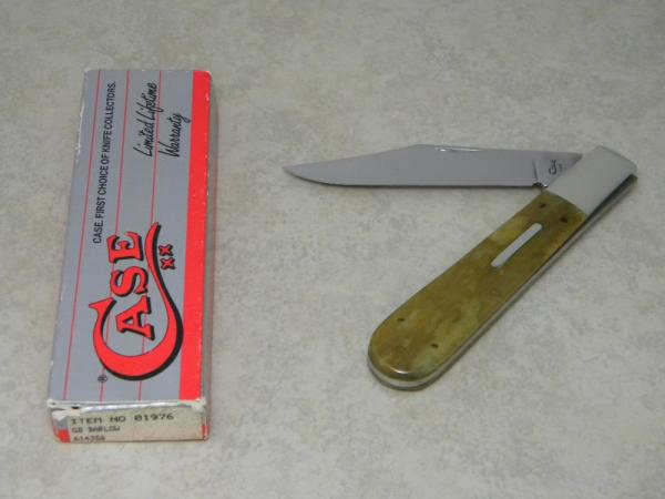 Case XX USA 5 Dot (1995) Appaloosa Bone 6143 SS Daddy Barlow Knife in Box Case XX USA 5 Dot (1995) Appaloosa Bone 6143 SS Daddy Barlow Knife in Box